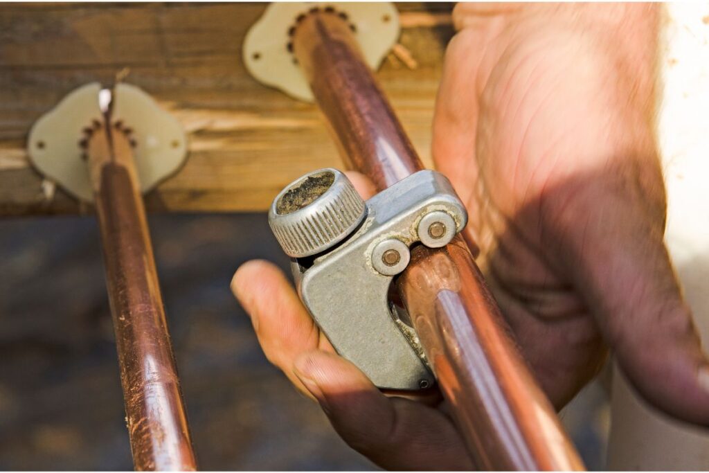 Copper Pipe Through Concrete Foundation How To Fix A Leak Glamorous