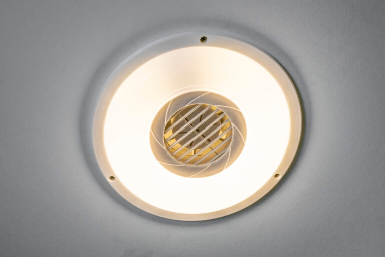 Bathroom Exhaust Fan with Light Directly Above Shower A Possibility