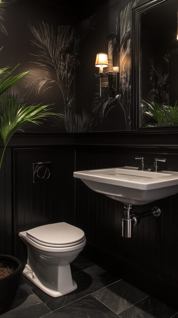 Timeless Elegance: 21 Stunning Black Bathroom Design Ideas - Glamorous Place
