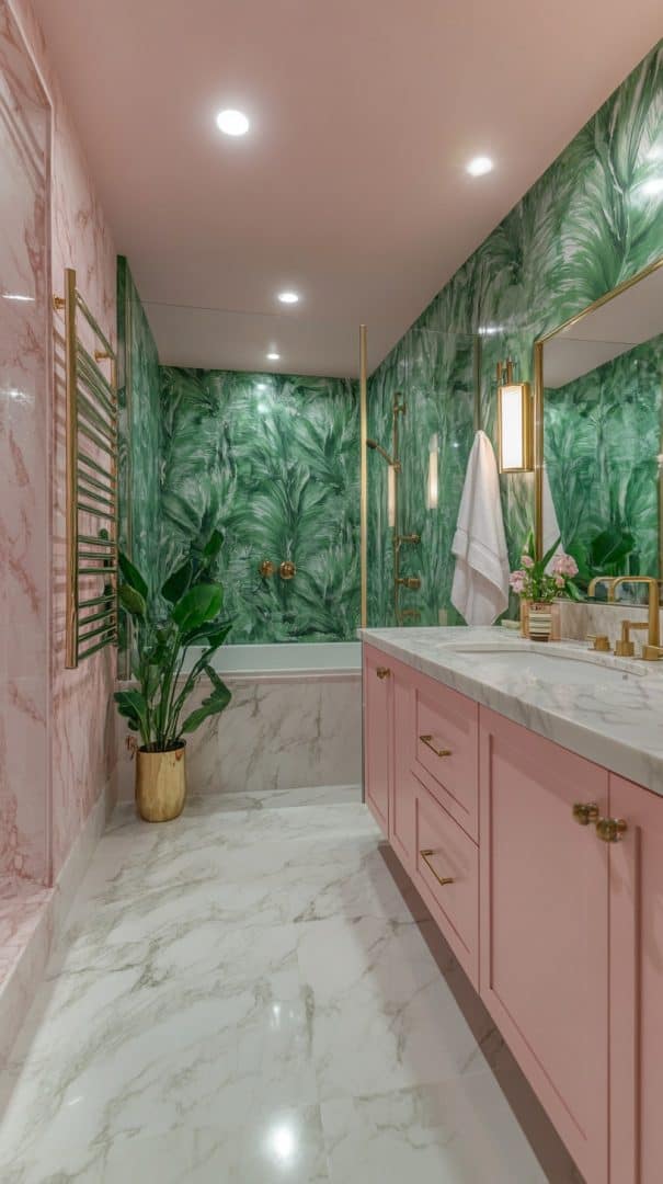 48 Aesthetic Bathroom Ideas Glamorous Place