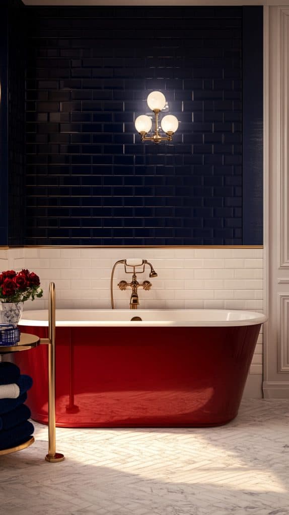 38 Diverse Blue Bathroom Styles
