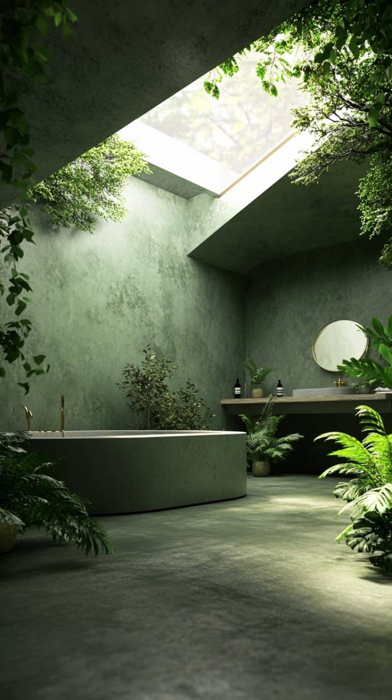 28 Green Bathroom Designs Blending Modern and Vintage Styles