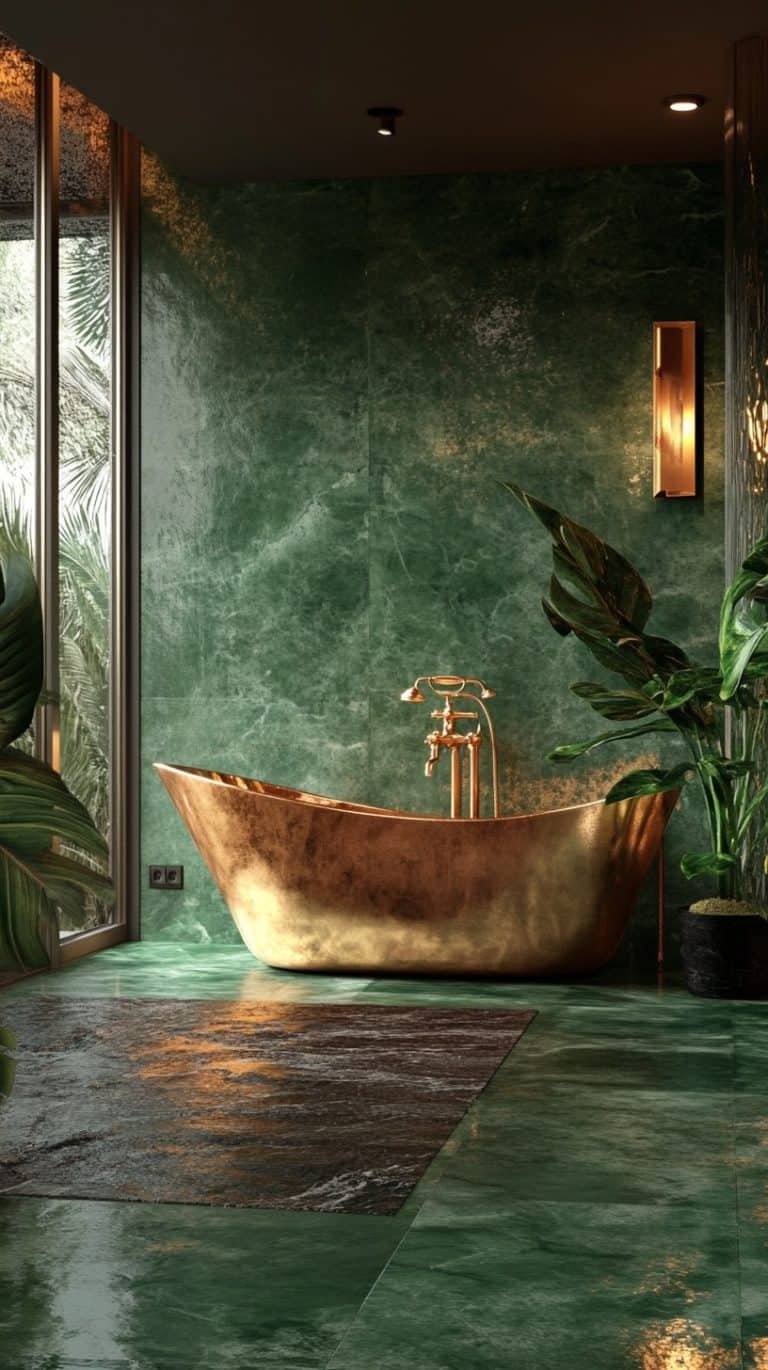28 Green Bathroom Designs: Blending Modern and Vintage Styles ...