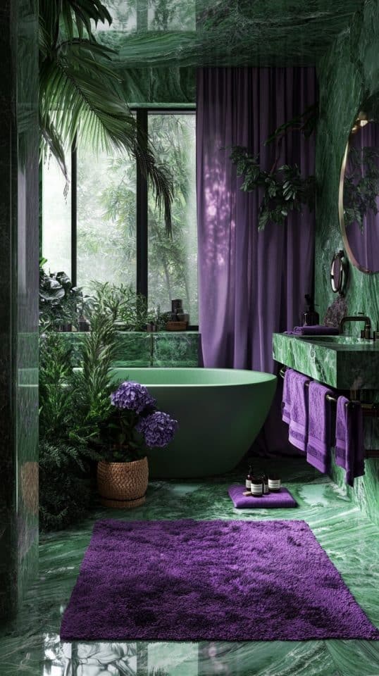 29 Green Bathroom Themes and Complementary Colors - Glamorous Place