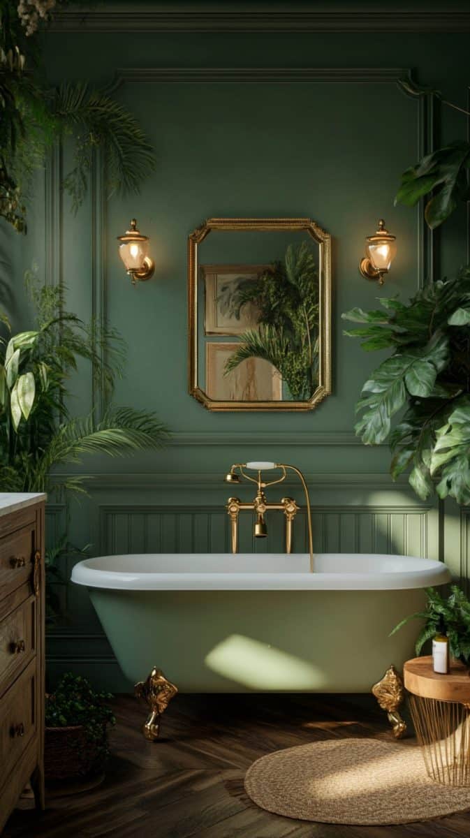 32 Green Bathroom Ideas: Showcasing Unique Styles - Glamorous Place
