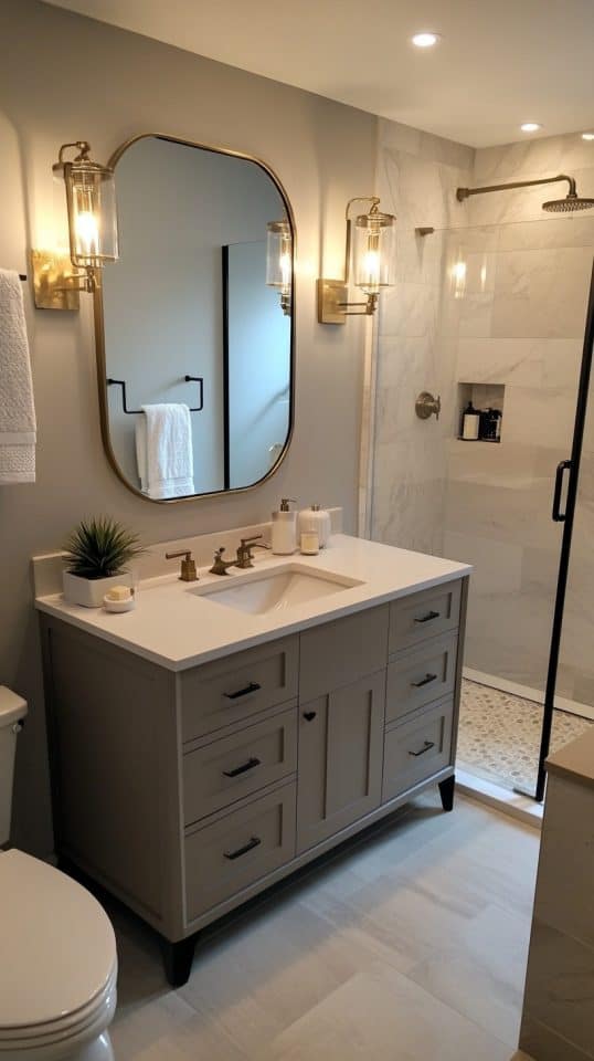 Timeless Elegance: 21 Stunning Black Bathroom Design Ideas - Glamorous ...