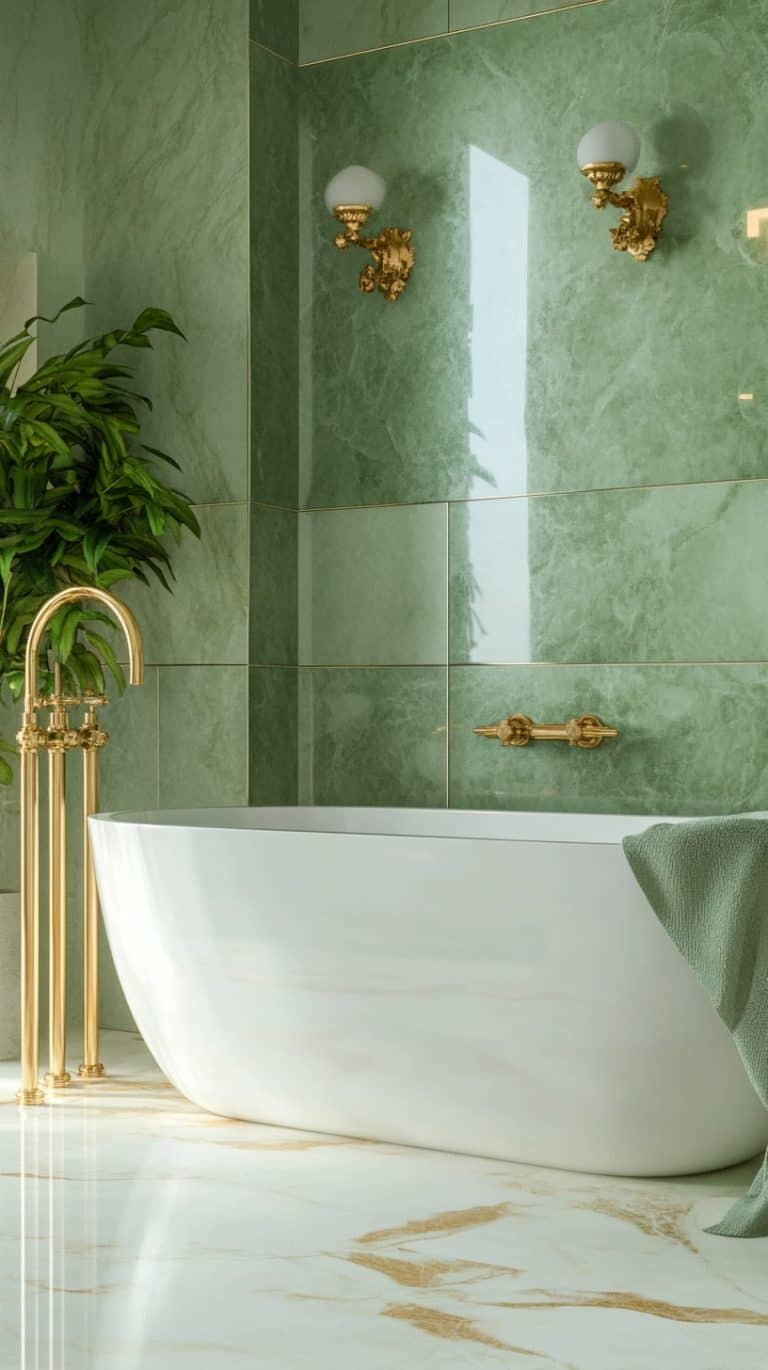 32 Green Bathroom Ideas: Showcasing Unique Styles - Glamorous Place