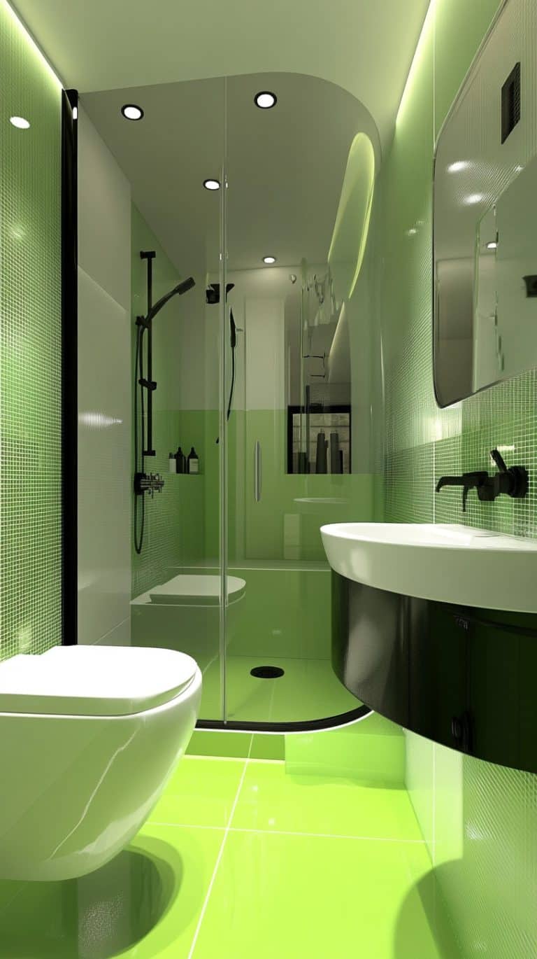 48 Color Accents with Black Bathrooms Glamorous Place