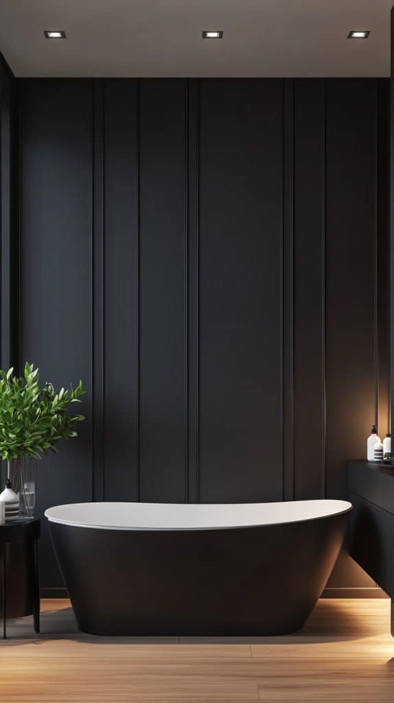 26 Black Bathroom Design Features