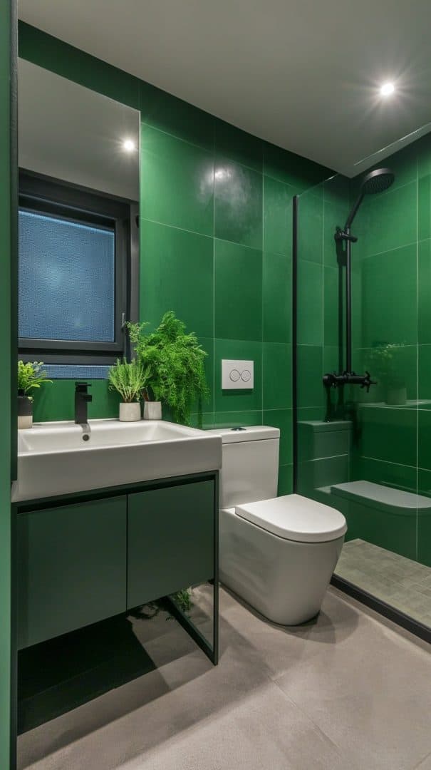 23 Green Bathroom Accents Fixtures and Accessories Glamorous Place