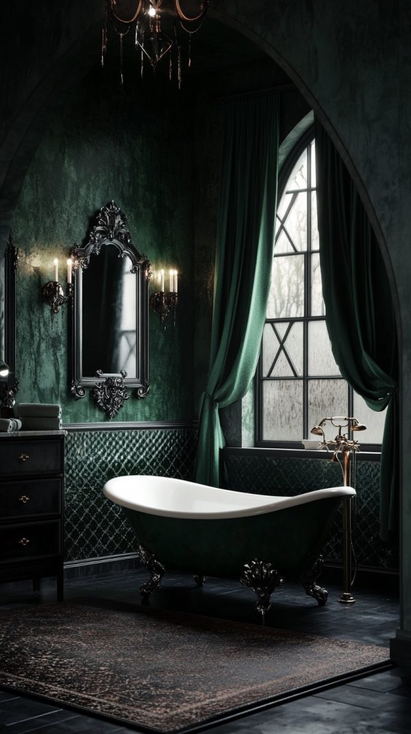 28 Green Bathroom Designs: Blending Modern and Vintage Styles ...