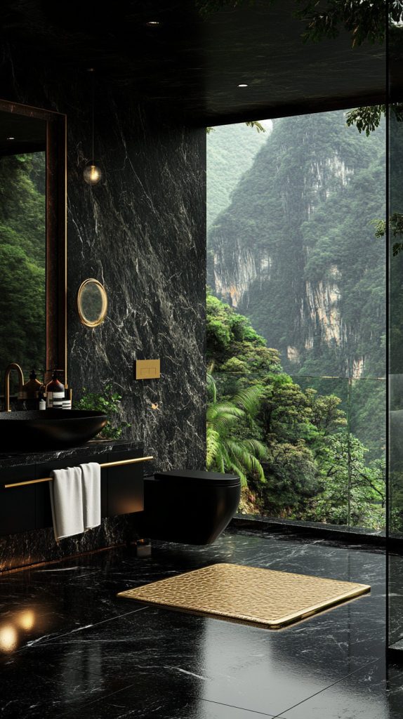 Timeless Elegance: 21 Stunning Black Bathroom Design Ideas