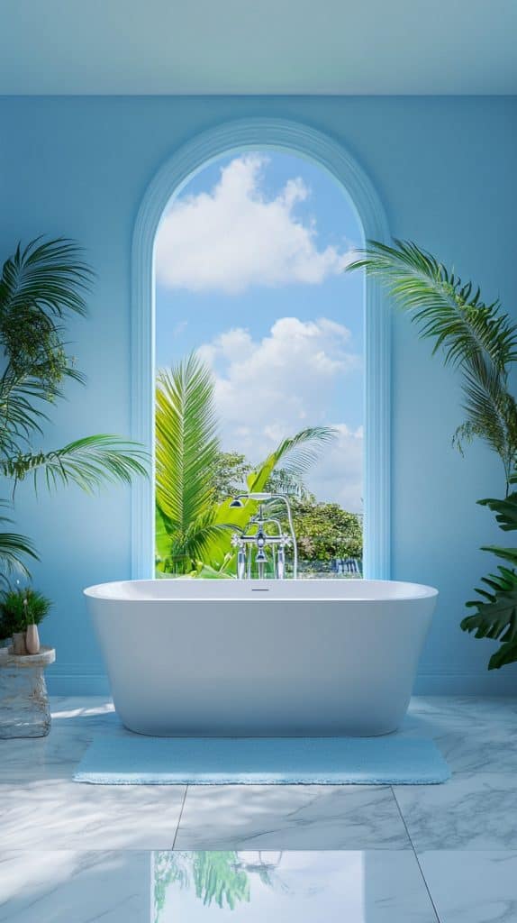 38 Light Blue Bathrooms