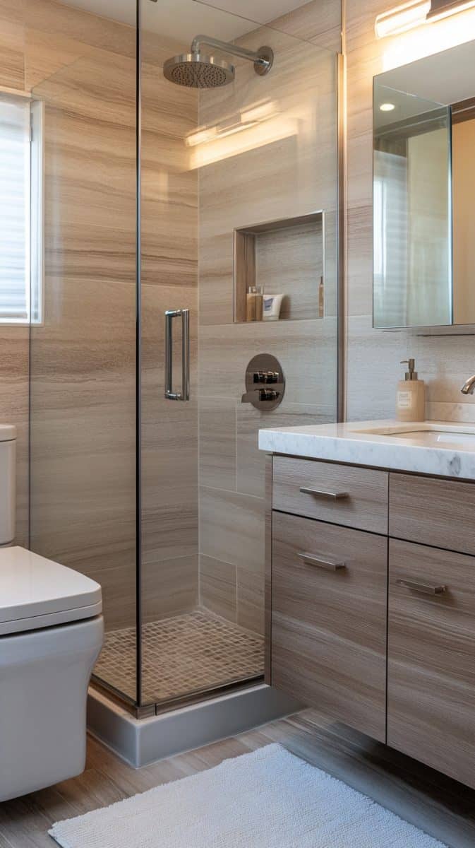 33 Luxury Design Ideas for Your Small Bathroom - Glamorous Place