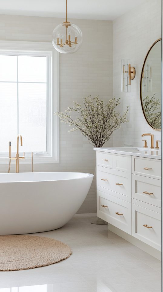 28 Elegant Cream Bathroom Ideas for Every Style Glamorous Place