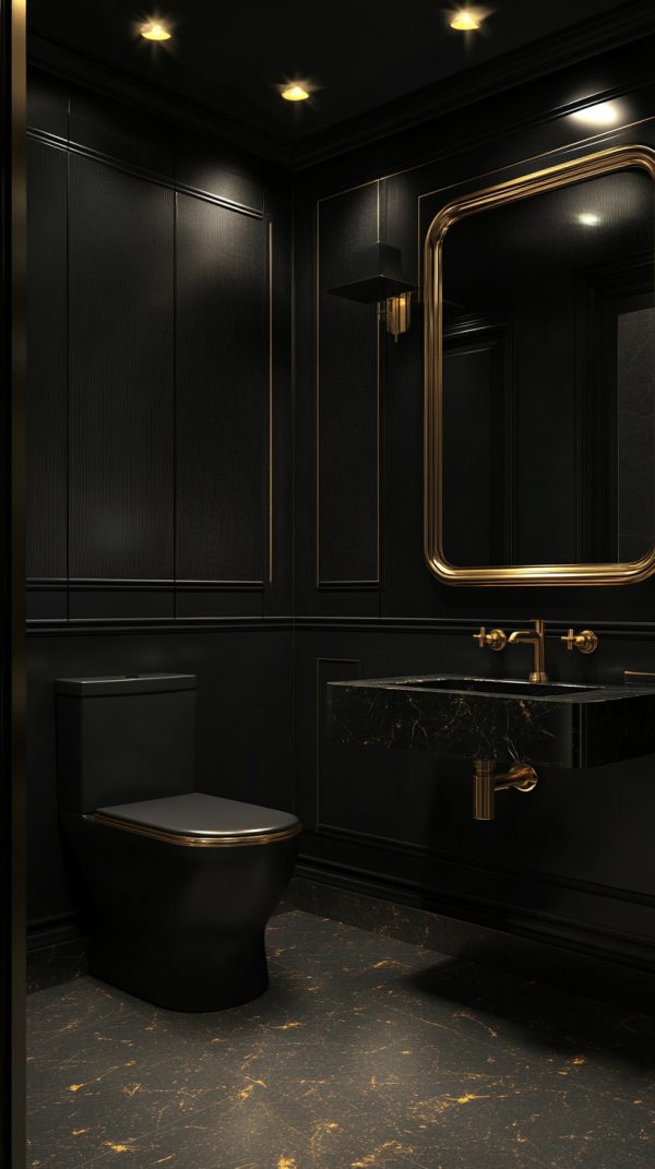 55 Gold Bathroom Trends Color Combinations That Shine Glamorous Place