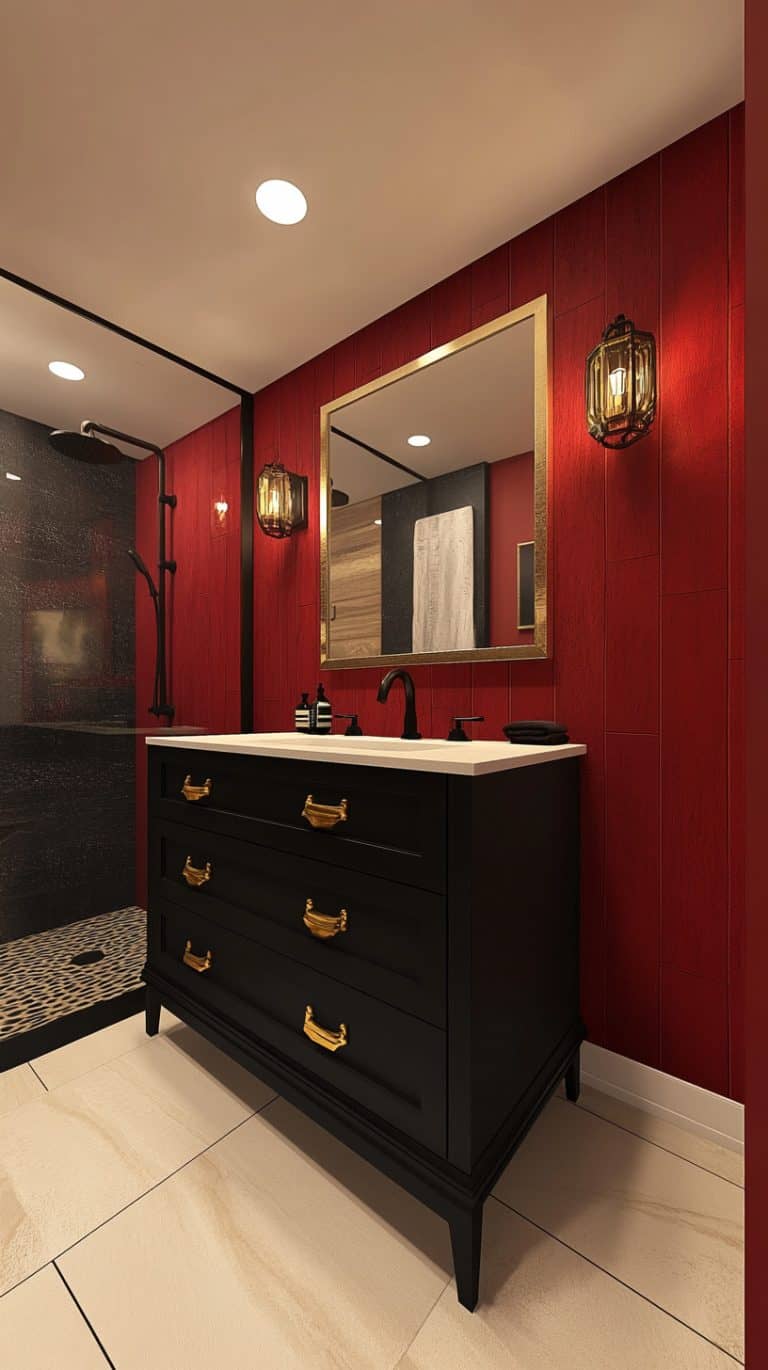 55 Gold Bathroom Trends: Color Combinations That Shine - Glamorous Place