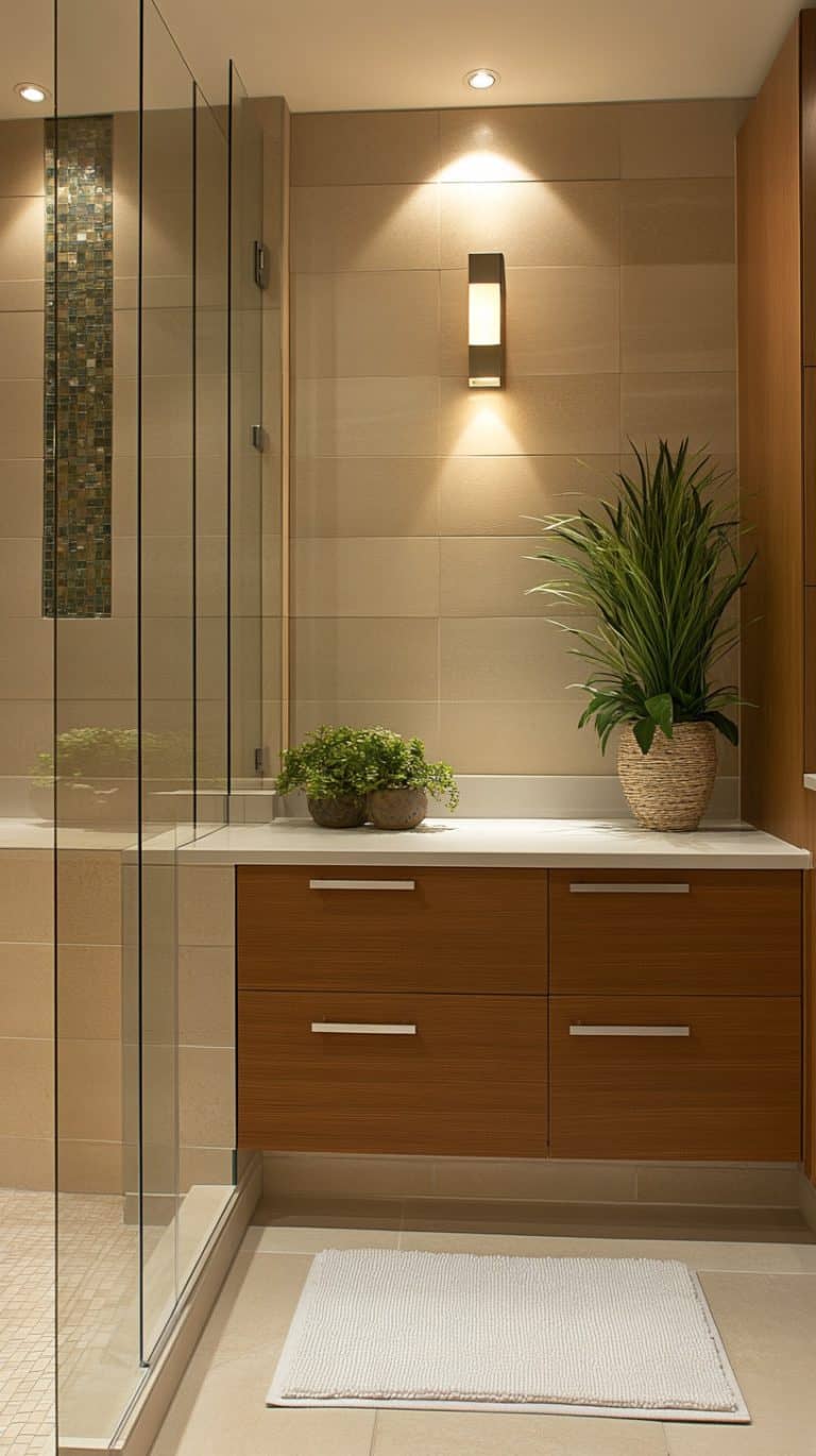 38 Small Bathrooms: Storage and Cabinets Ideas - Glamorous Place