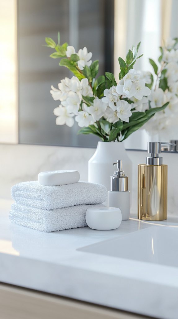 40 Creative Small Bathroom Decor Ideas - Glamorous Place