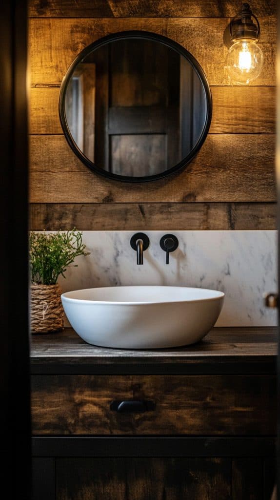 41 Modern Farmhouse Bathroom Ideas: Vanities, Lighting, and Decor for a Stylish Retreat ...