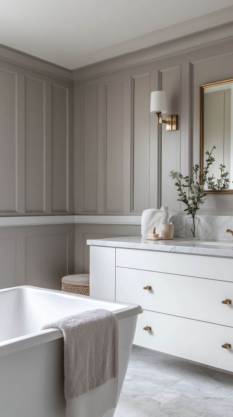 Modern traditional bathroom