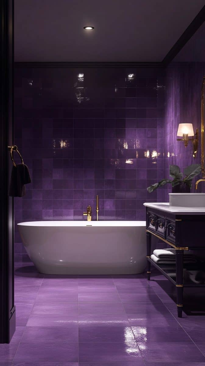 36 Purple Bathroom Inspirations Stylish Ideas for Every Shade
