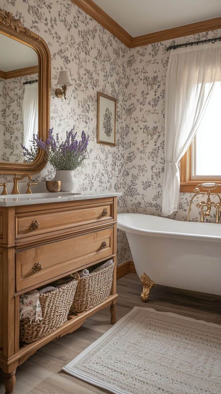 34 Charming French Country Bathrooms: Elegant Ideas for Every Space ...