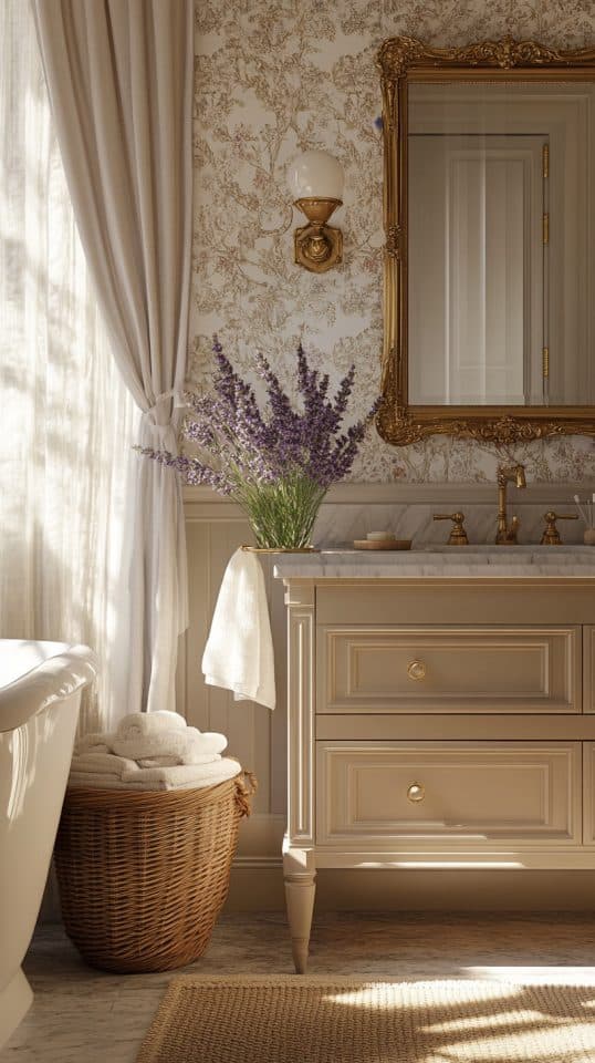 35 French Bathroom Elegance: Charming Country-Inspired Designs ...