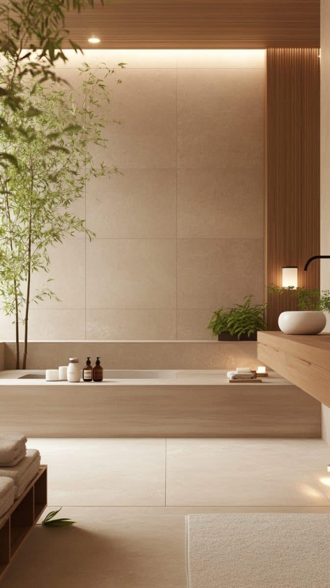 24 Transform Your Japandi Bathroom with Simple and Elegant Decor ...