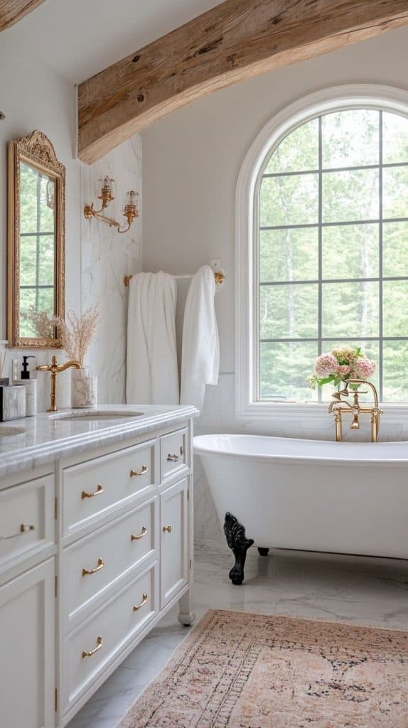 34 Charming French Country Bathrooms: Elegant Ideas for Every Space