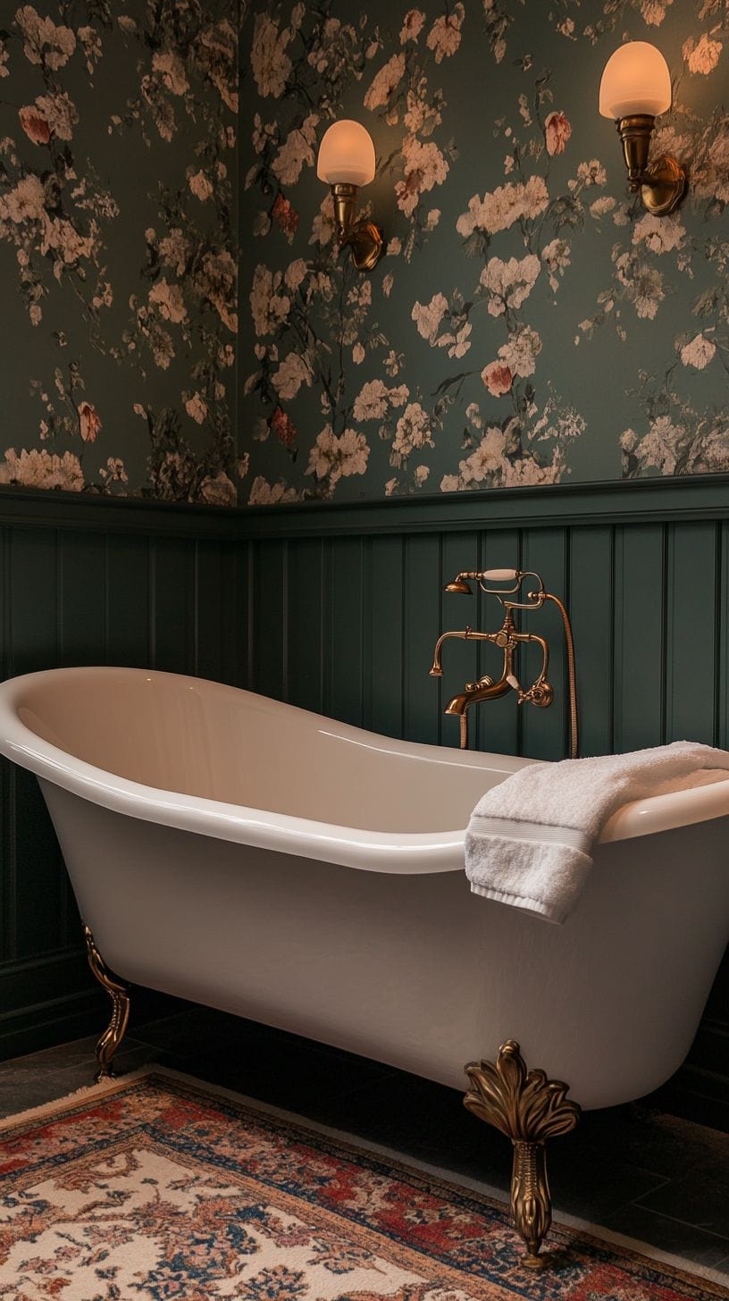 Traditional victorian bathroom