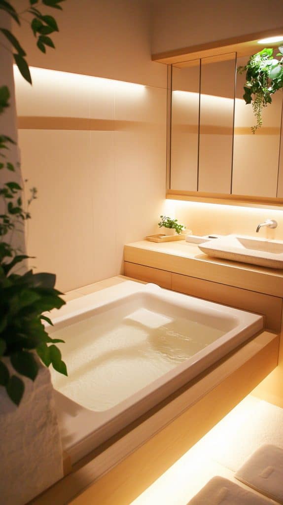 28 Modern Japanese Bathroom Inspiration – Sleek Designs with a Traditional Touch - Glamorous Place