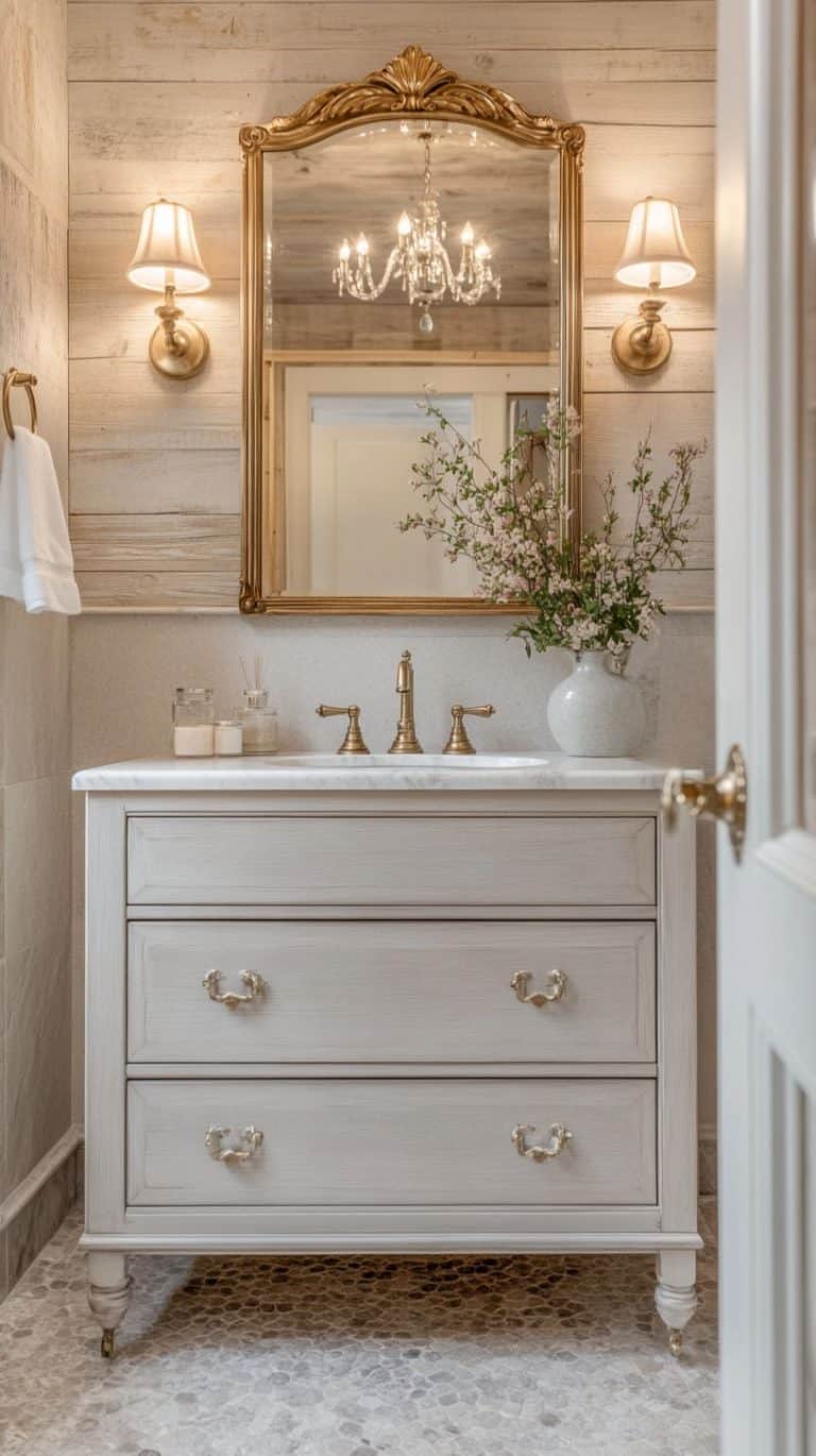 34 Charming French Country Bathrooms: Elegant Ideas for Every Space ...