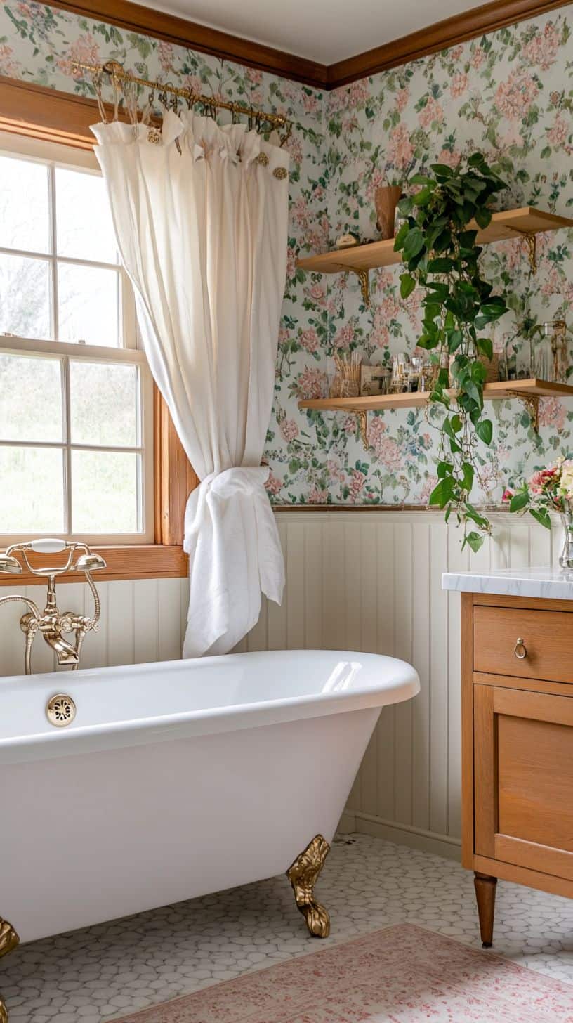 English cottage bathroom
