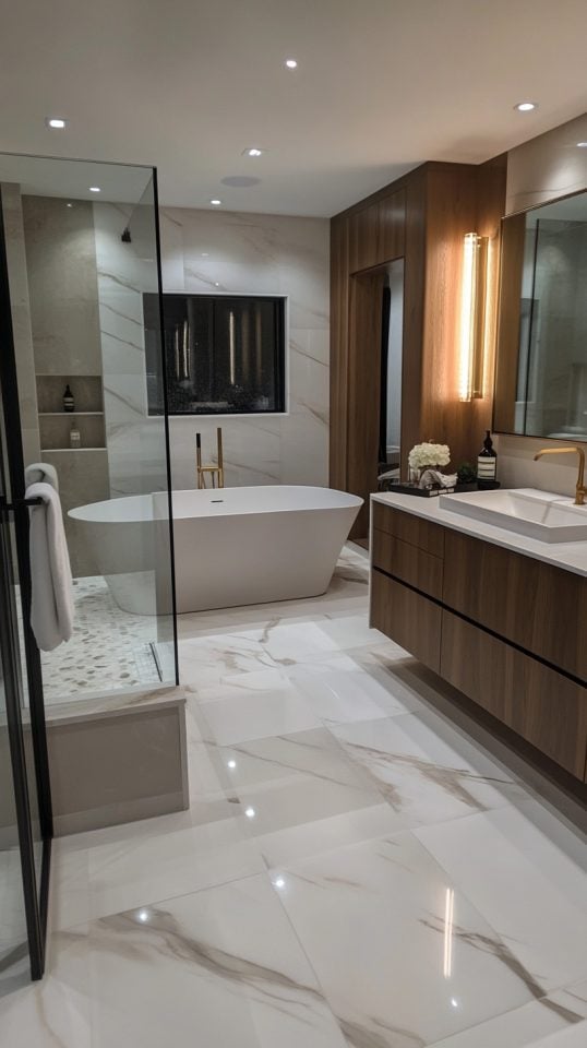 30 Modern Luxury Bathroom: Elegant Design Trends for a Stylish Space ...