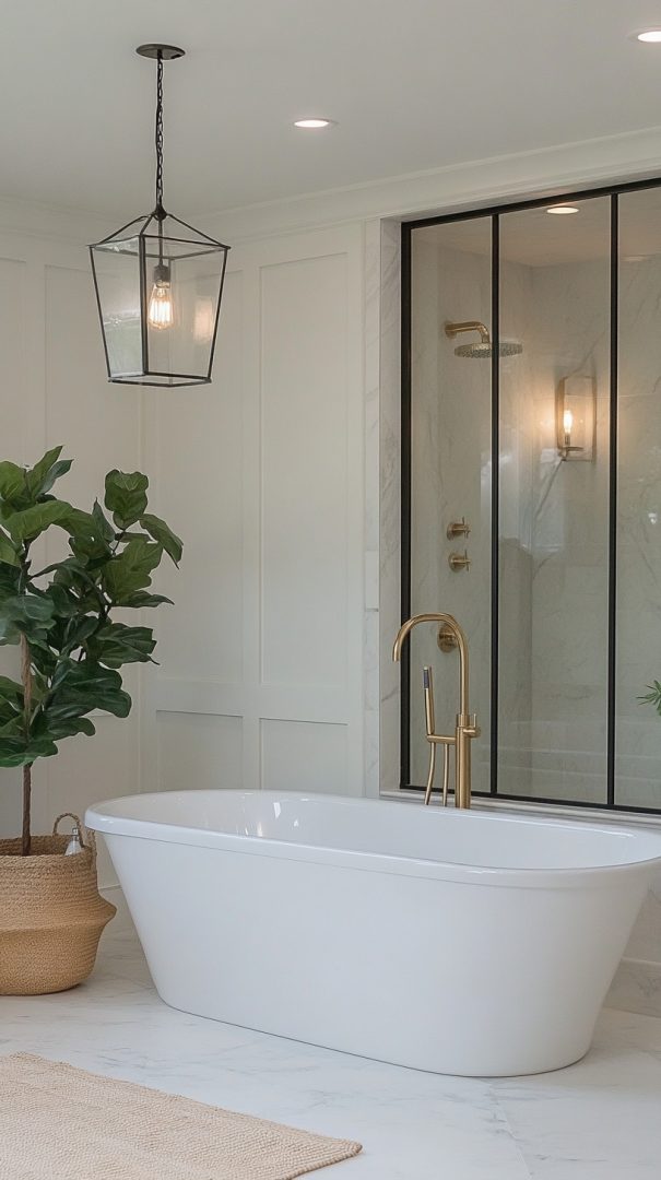 18 Modern Italian Bathroom Inspiration: Sleek Designs with Classic Tiles - Glamorous Place