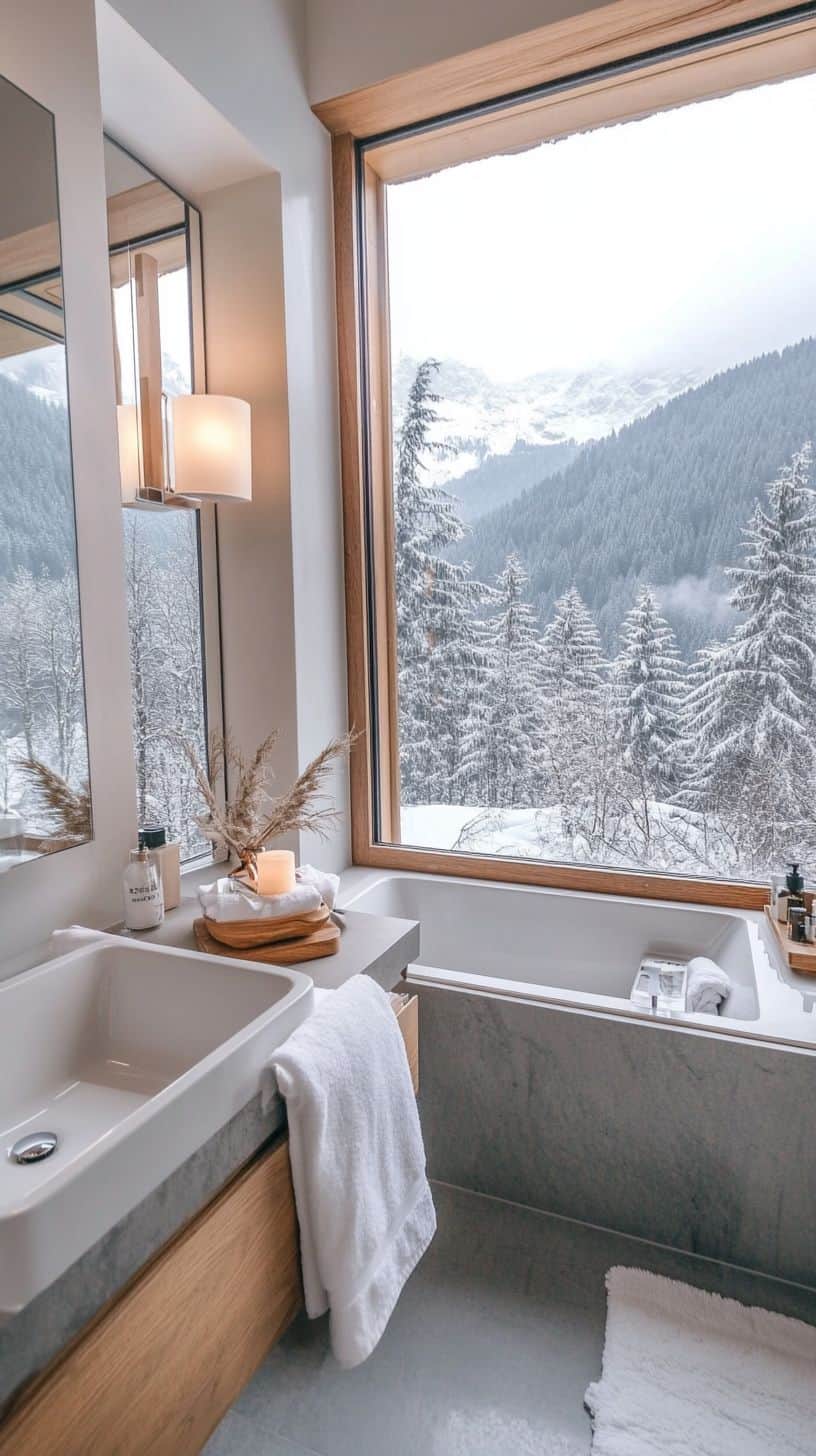 Aesthetic korean bathroom