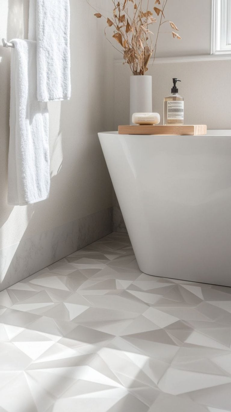 Farmhouse to Modern: 13 Bathroom Flooring Ideas You???ll Love - Glamorous Place