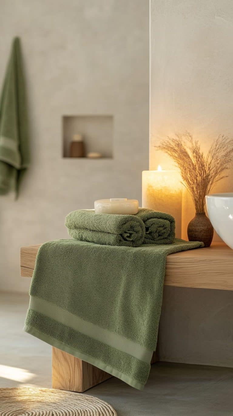 15 Creative Bathroom Towels Ideas - Glamorous Place