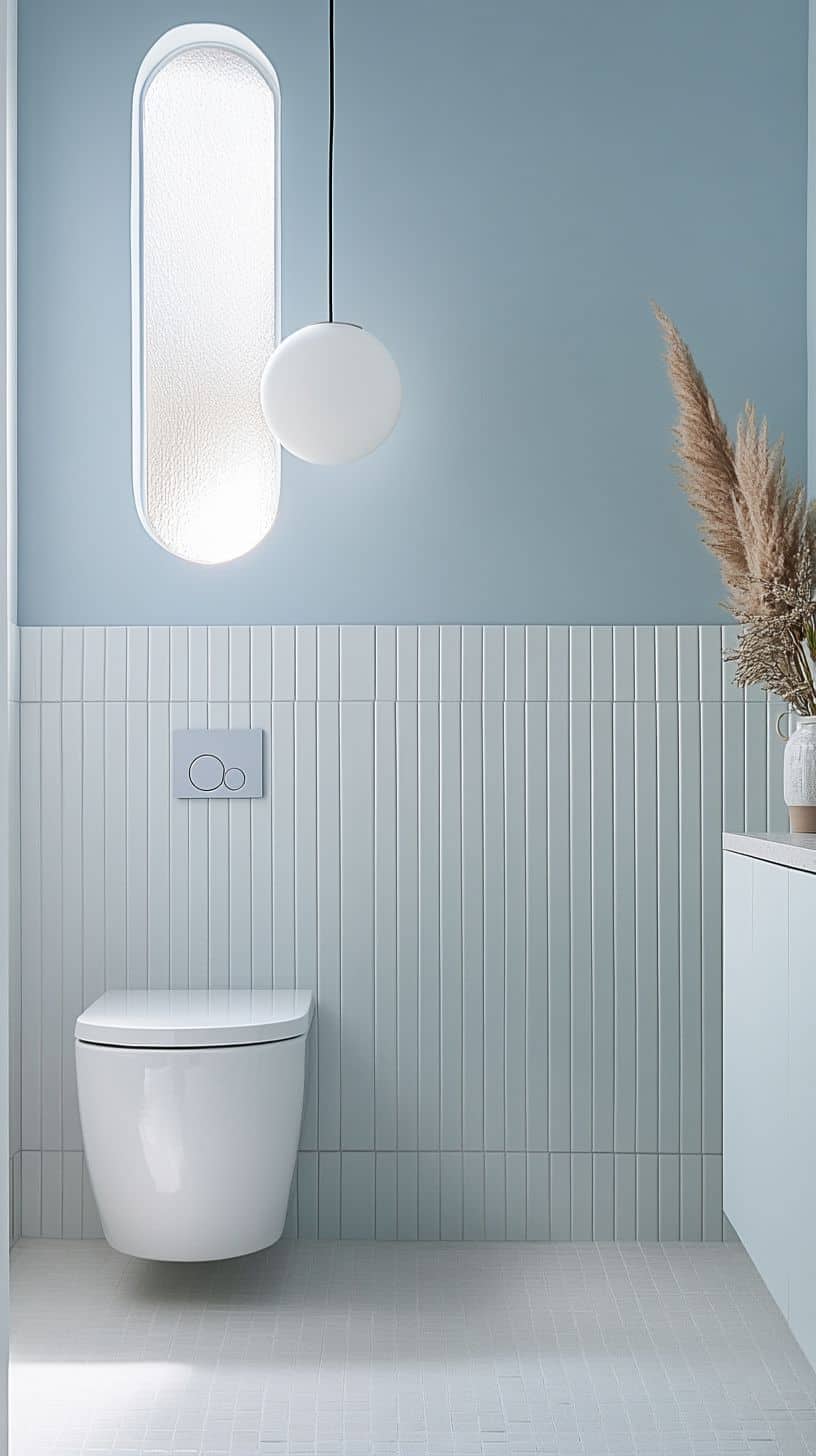 Fun half bathroom