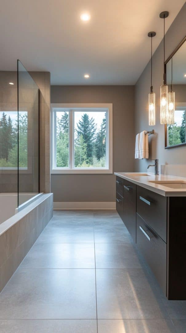 13 Stylish Rectangular Bathroom Ideas for Every Size—From Tiny to ...