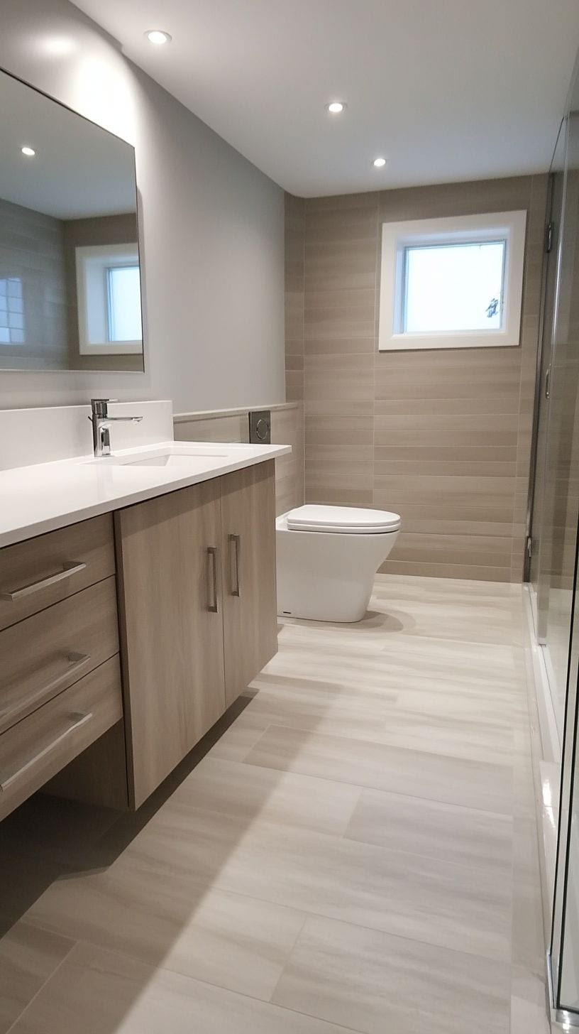 Guest bathroom on a budget