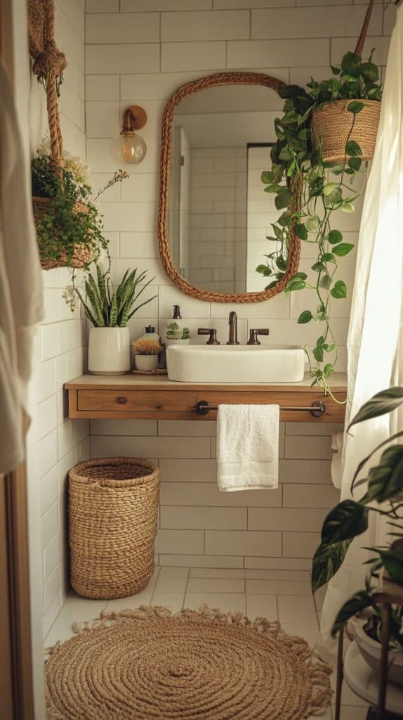 Rustic to Boho: 13 Bathroom Ideas on a Budget with Personality