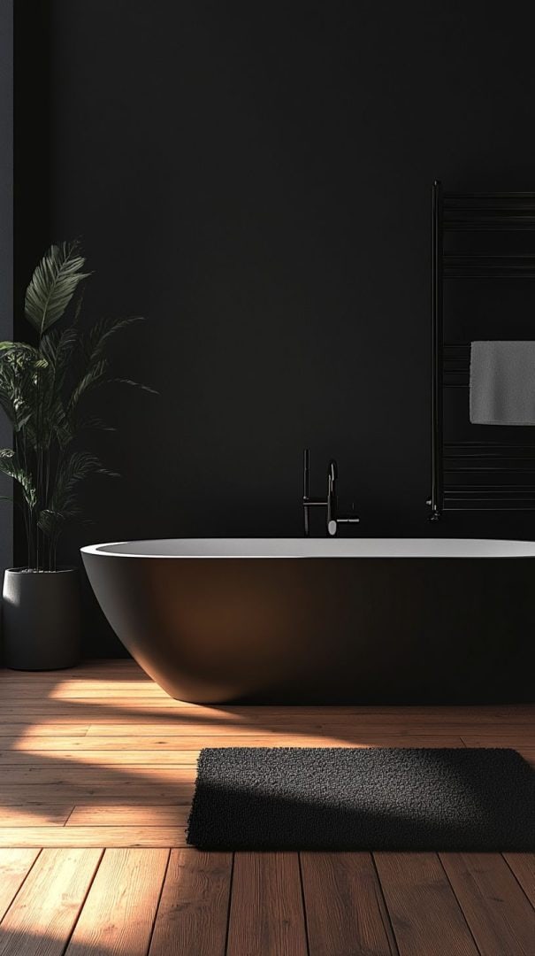 14 Bathroom Wood Floor Ideas: From Dark and Dramatic to Light and Airy ...