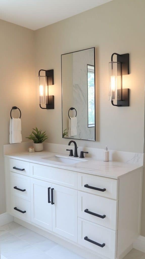 15 Bathroom Lights That Wow: From Hanging Pendants to LED Magic