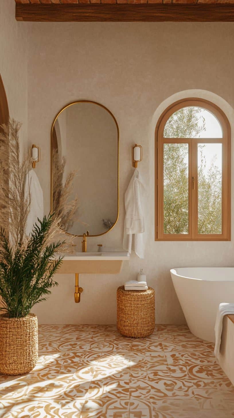 Spanish house bathroom