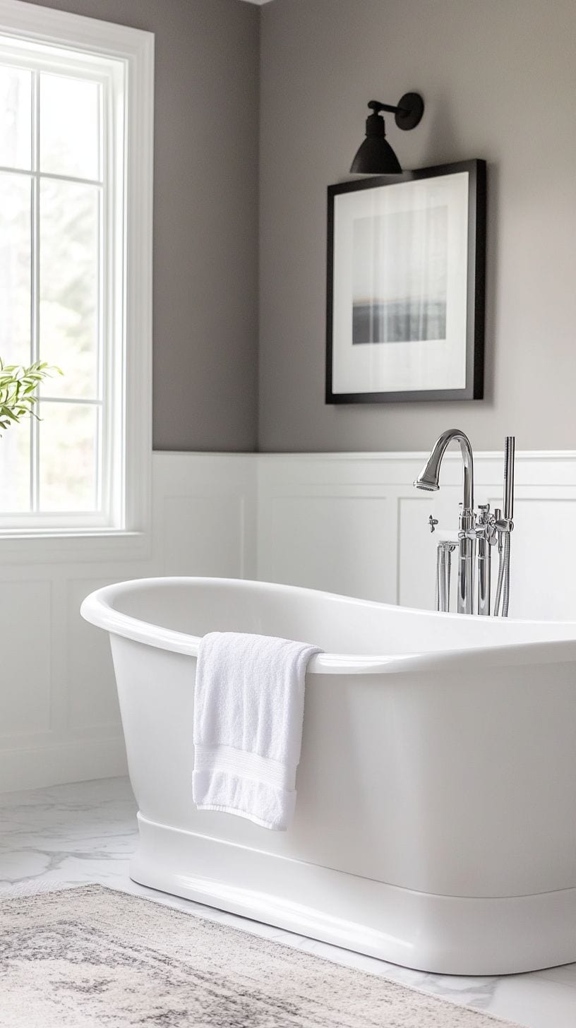 Boutique hotel bathroom