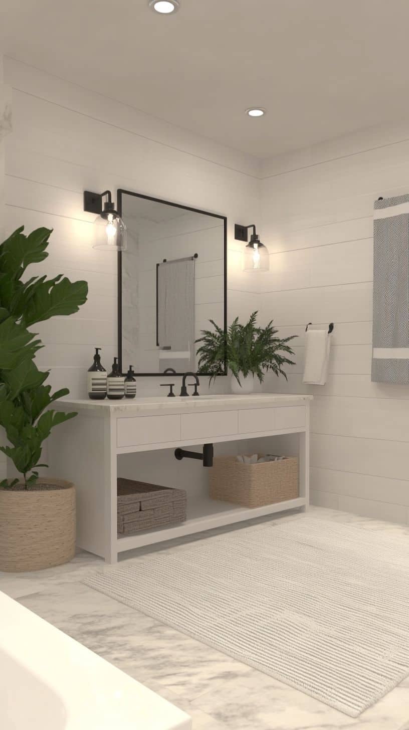 Modern bloxburg bathroom
