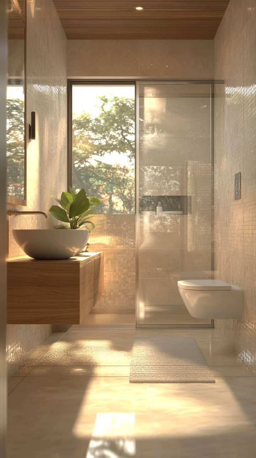 Korean house bathroom