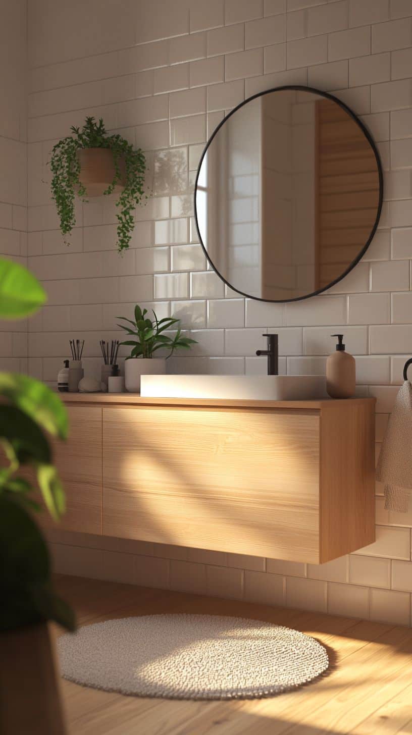 Scandinavian swedish bathroom